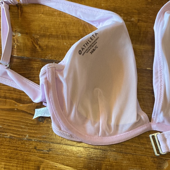 Athleta underwire purple bikini top New without tags!Comfortable and adjustable - Picture 11 of 14